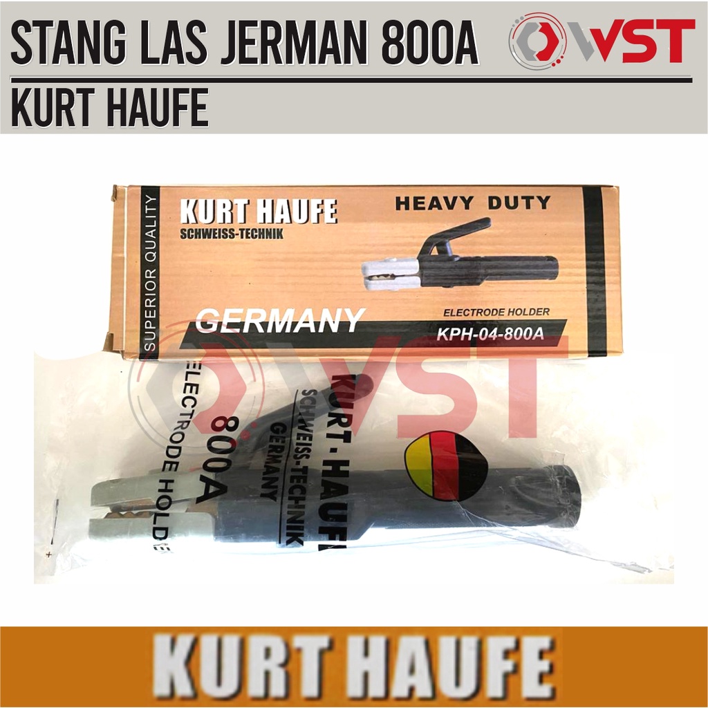 Stang Las 800A Kurt Haufe / Stang Las Jerman ASLI / Tang Las / Electrode Holder