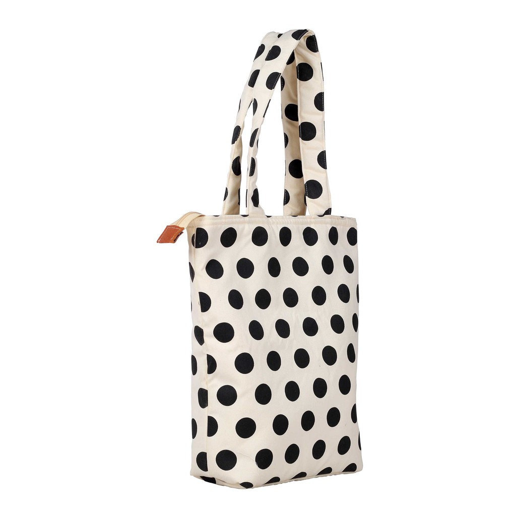 Tote Bag Kanvas Polkadot