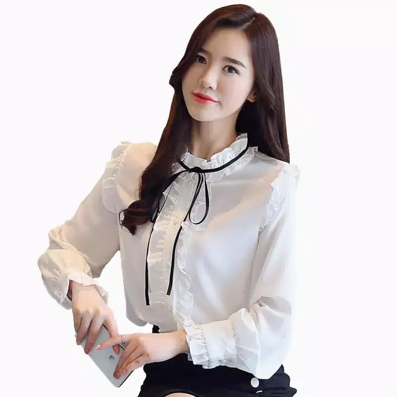 ATASAN WANITA TERBARU BLOUSE KOREAN STYLE BLOUSE WANITA