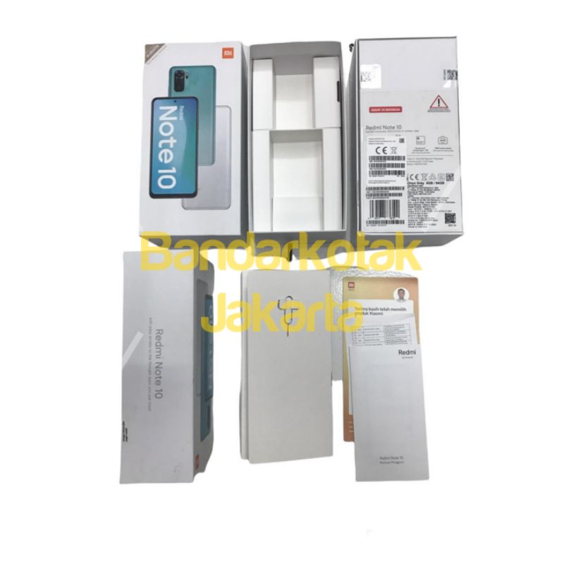 

Dus box kotak Xiaomi Redmi Note 10