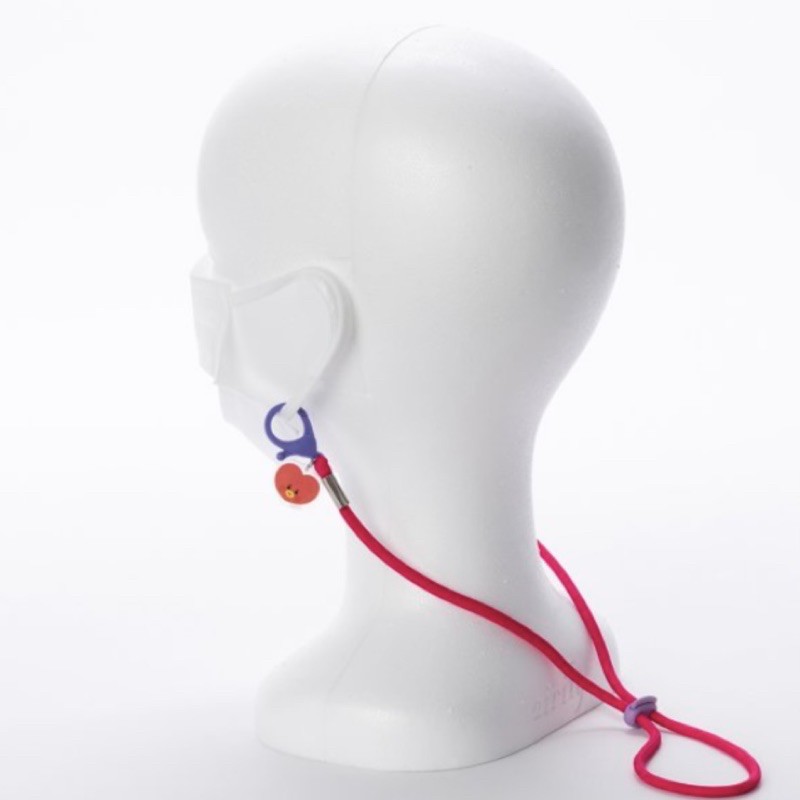 OFFICIAL STRAP MASK BT21 (BTS) (READY STOCK)