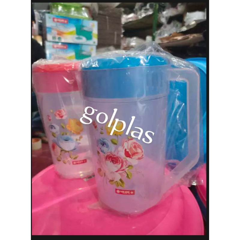 Teko plastik lion star K-3 kapasitas 2.1 liter