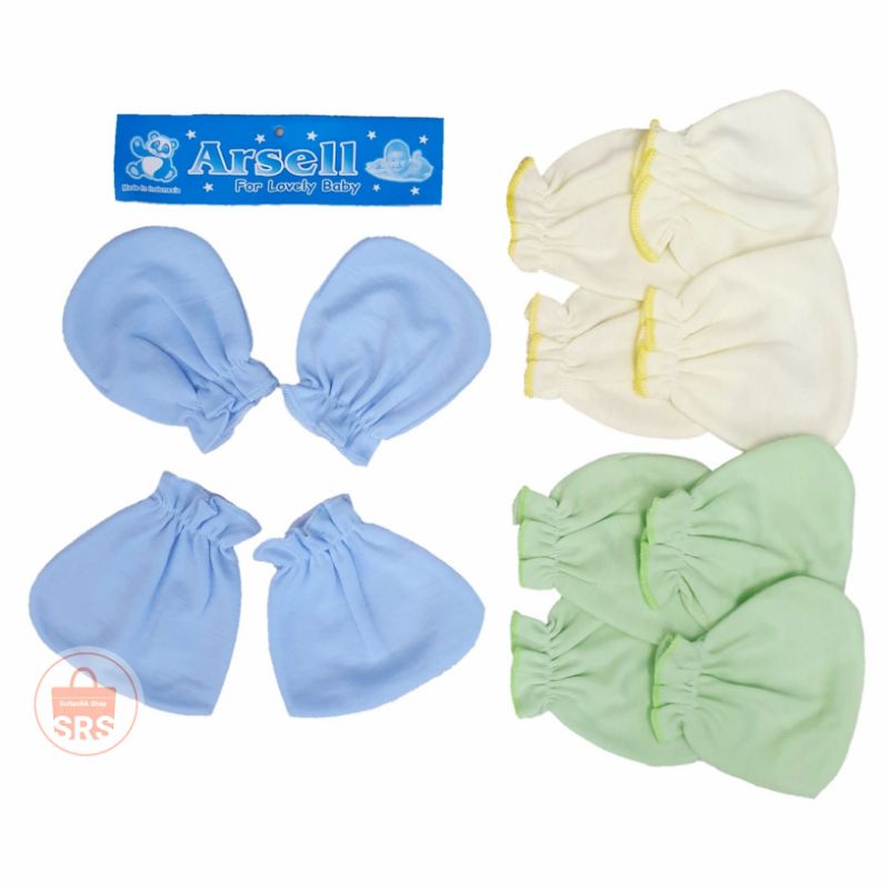 1 Set Sarung Tangan + Set Kaki Bayi Mom's Gift Premium Top Quality STK MG/ARSELL