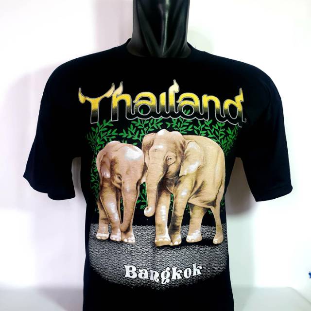 Kaos thailand kaos bangkok oleh oleh souvenir merchandise negara thailand bangkok