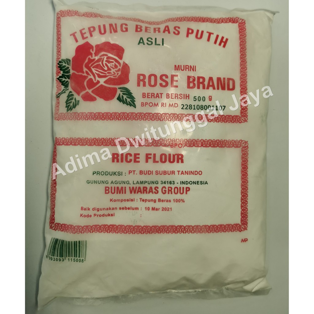 Tepung Beras Putih Rose Brand 500 gr