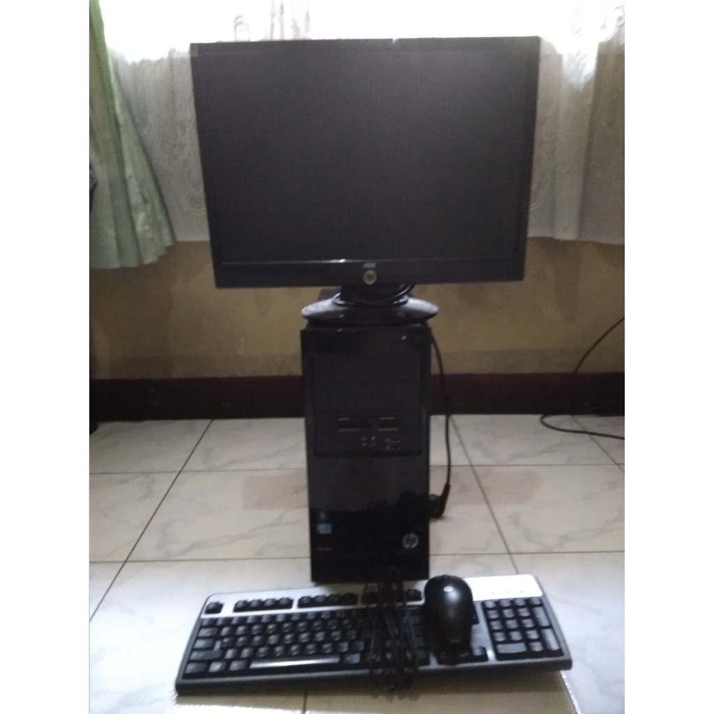 PC DEKSTOP HP Pro 3330 MT + Monitor Keyboard dan mouse