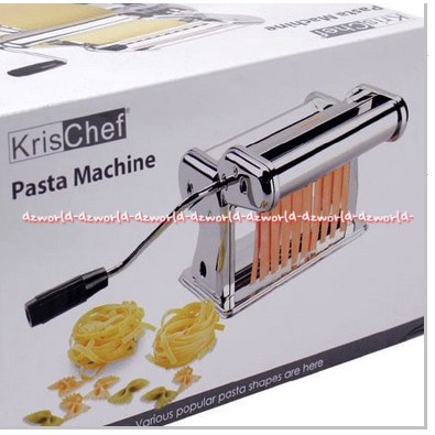 Krischef Pasta Machine Pembuat Mie Pasta Dapat Membuat Beragam Jenis Pasta Cetakan Mie Kue