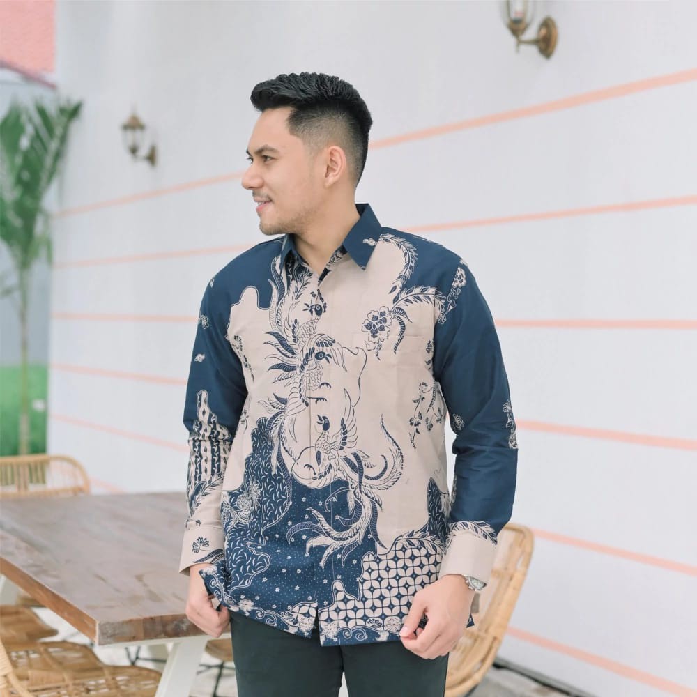 KEMEJA BATIK PRIA CENDRAWASIH FULL FURING Shopee Indonesia KEMEJA BATIK PRIA CENDRAWASIH FULL FURING Shopee Indonesia