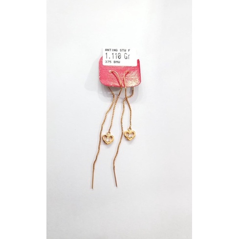 Anting Tlusupan Emas 375