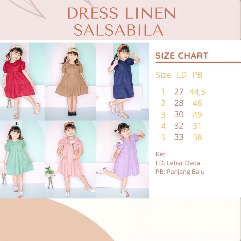 SALSABILA MIDI DRESS ANAK