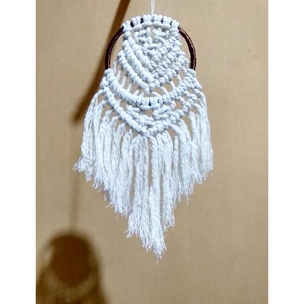 DREAM CATCHER MINI / DREAM CATCHER MACRAME / DREAM CATCHER RAJUT / DREAMCATCHER / PENANGKAL MIMPI / 