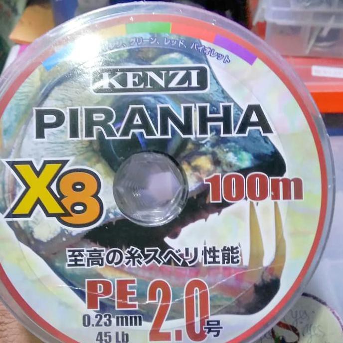 BENANG PE XTRA ONE PIRANHA #2 X8 PROMO