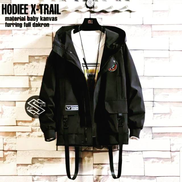 Jaket hoodie xtrail Jaket Canvas Premium Original | Jaket Cowok | Jaket Distro Casual | Jaket casual