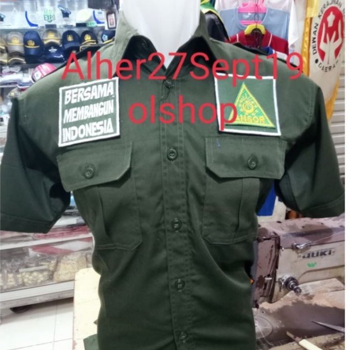 Kemeja ansor baju ansor seragam ansor baju kerja ansor kemeja gp ansor baju gp ansor seragam gp anso