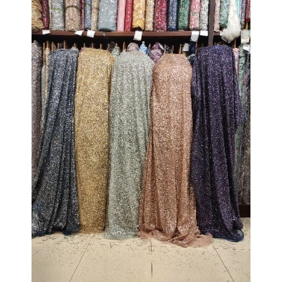 Kain Sugar Candy Crush Sparkle Glitter Spesial