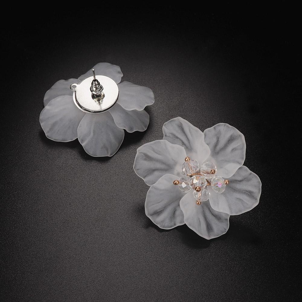 Anting LILY Petals New Elegant Vintage Akrilik