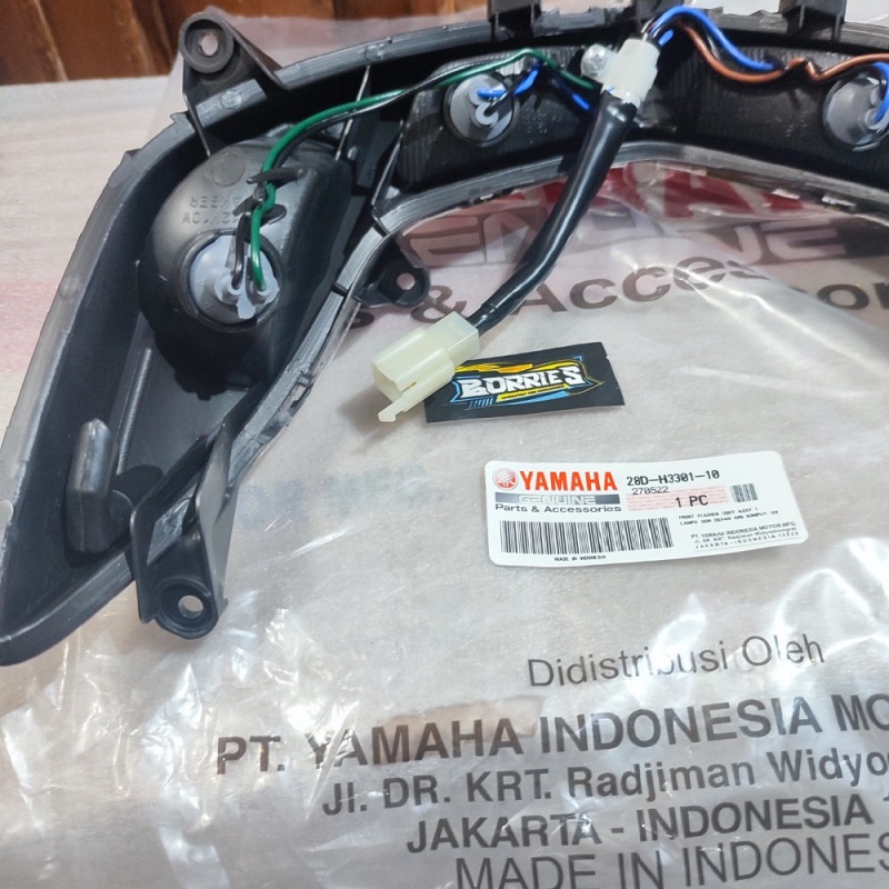 Reflektor Lampu Sein Assy Mio Smile Original Yamaha 28D-H3301-10