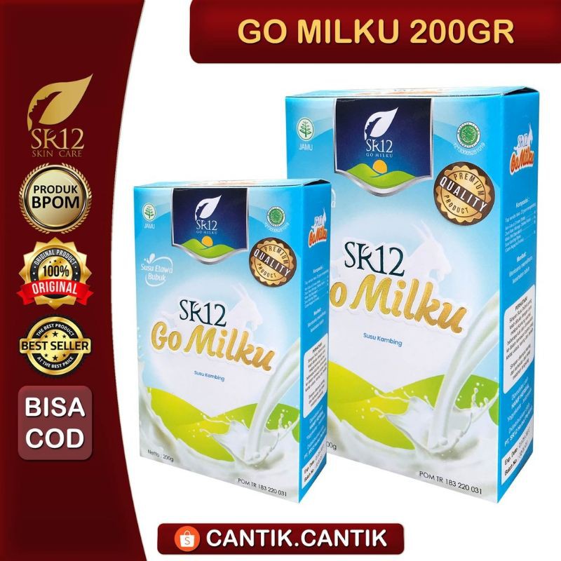 

GO MILKU SR12 SUSU KAMBING ETAWA