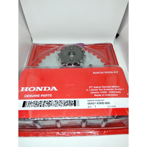 GEAR SET (KWB) Honda Blade 2008-2011 Revo 110 2009-2011