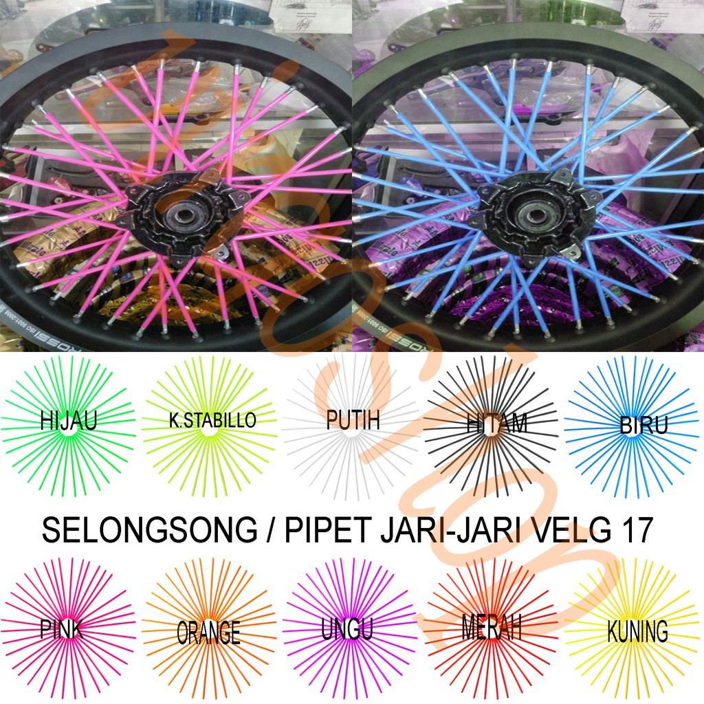 Selongsong Jari Jari Motor - Pelindung Jari Jari Motor - Sedotan Jari Jari Motor