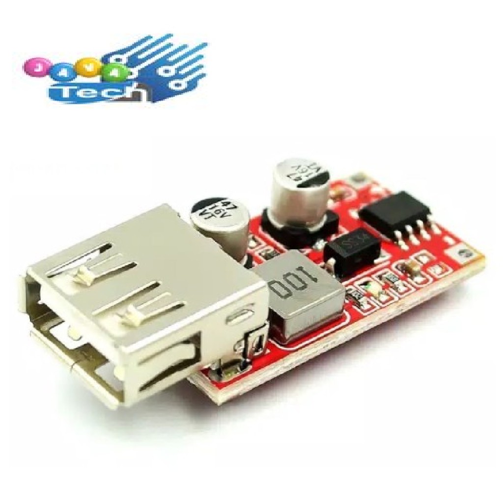 Step Down DC-DC Converter Input 12V / 24V Output Charger USB 5V 3A