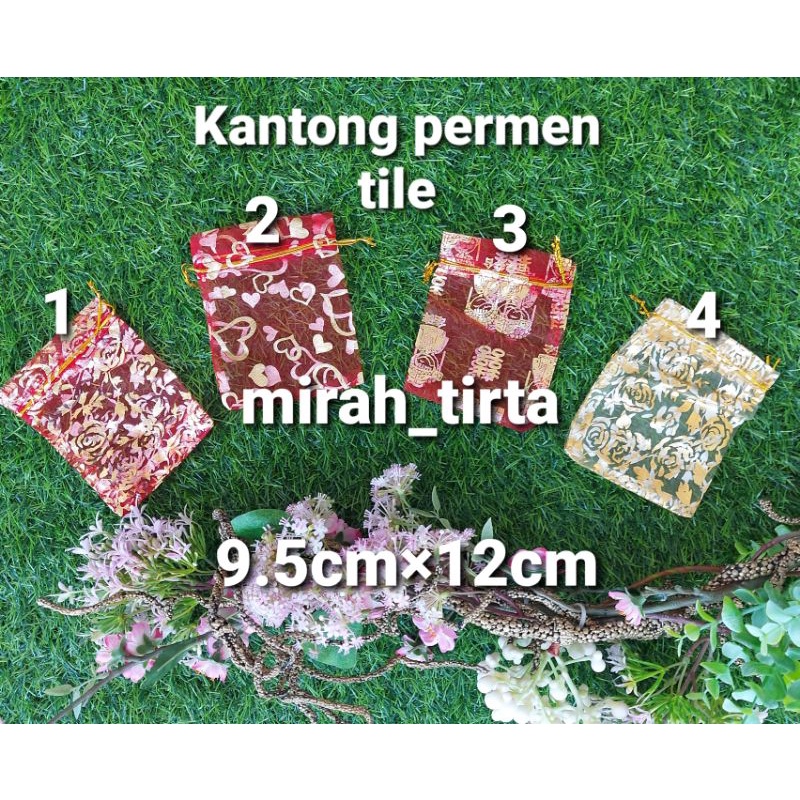 

KANTONG PERMEN KAIN . Kantong permen organza . kantong tile wedding . kantong serut pouch serut . kantong perhiasan