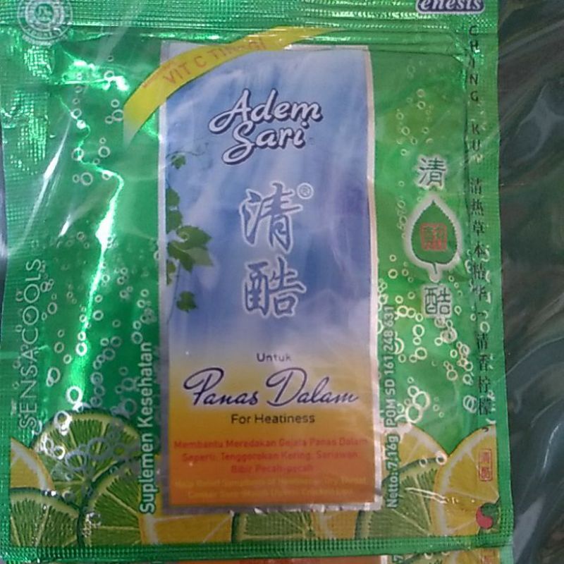 PAKET 6 PCS Adem Sari sachet 7,16gr