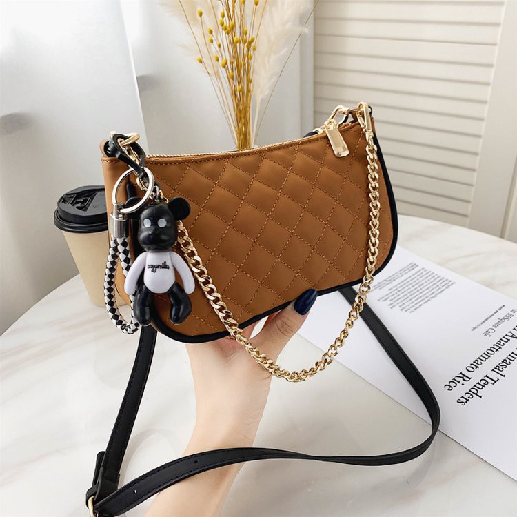 CR 7430 RISCE TAS SELEMPANG IMPORT WANITA CEWEK PEREMPUAN JAKARTA BATAM 21 x 6 x 12