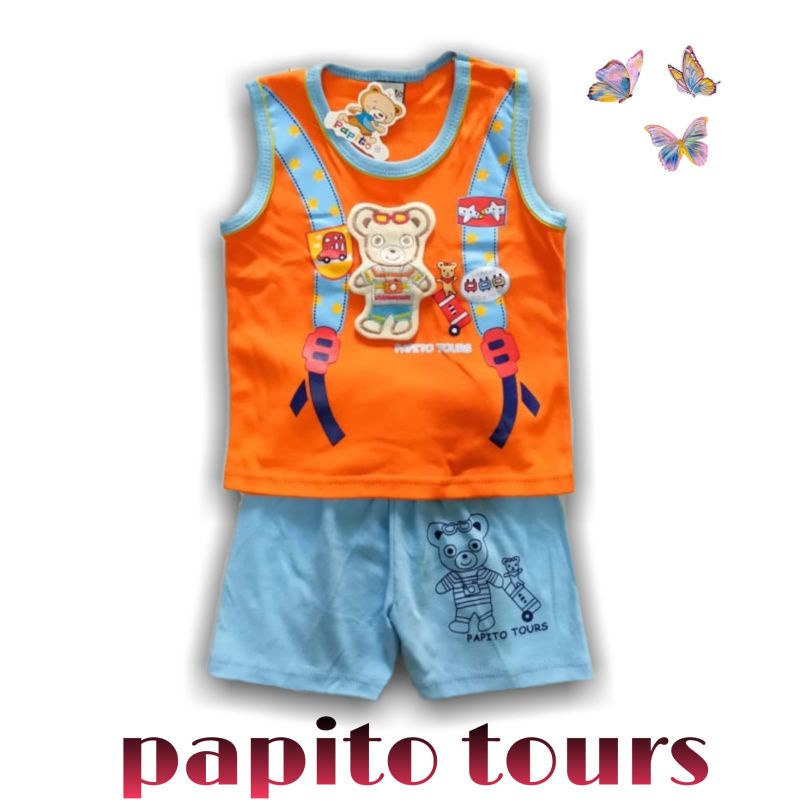 baju singlet anak cewe cowo/setelan singlet anak anak/