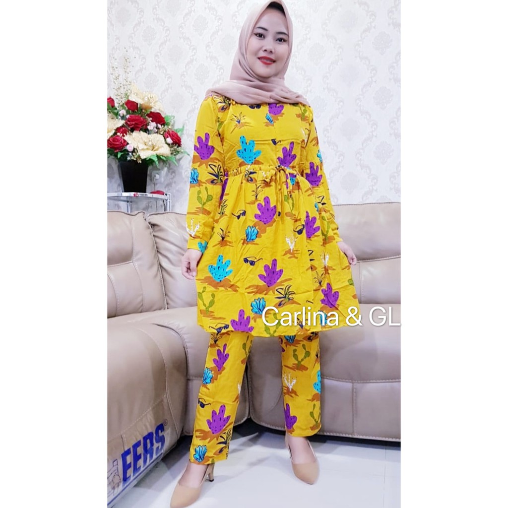 SETELAN KATUN KAKTUS BUSUI GL FASHION