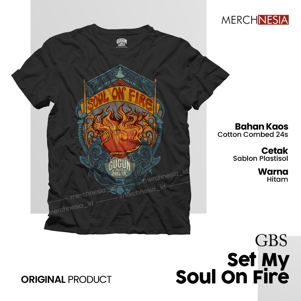Kaos Gugun Blues Shelter Soul On Fire