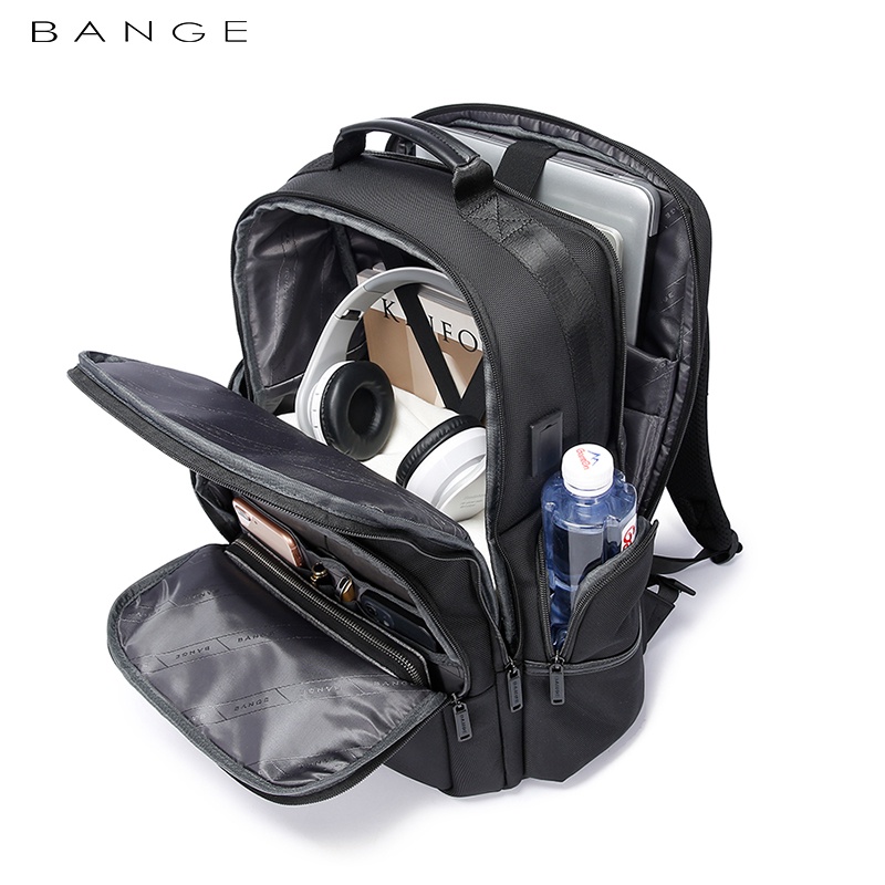 Bange Tas Ransel pria Laptop Kerja Backpack USB 15.6 Inch BG2602