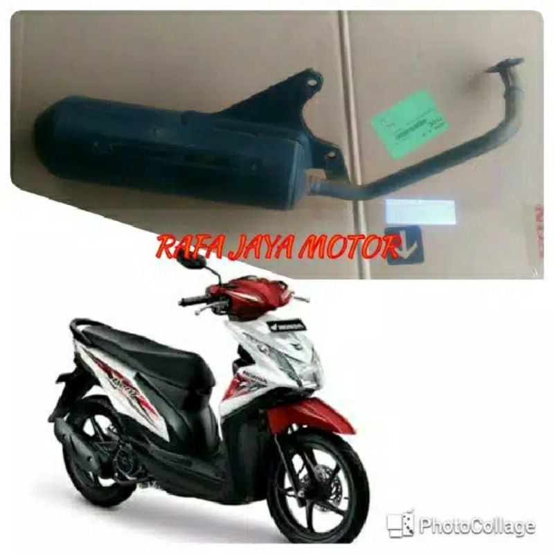knalpot standar ori copotan beat lama,beat karbu,beat fi