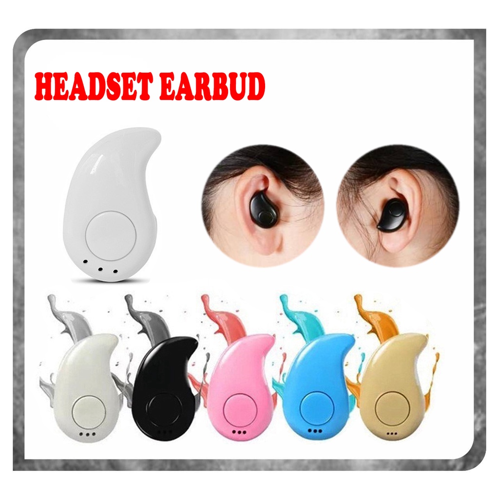 Handsfree Bluetooth / Headset Bluetooth 4.1 EARBUD S530 / S-530