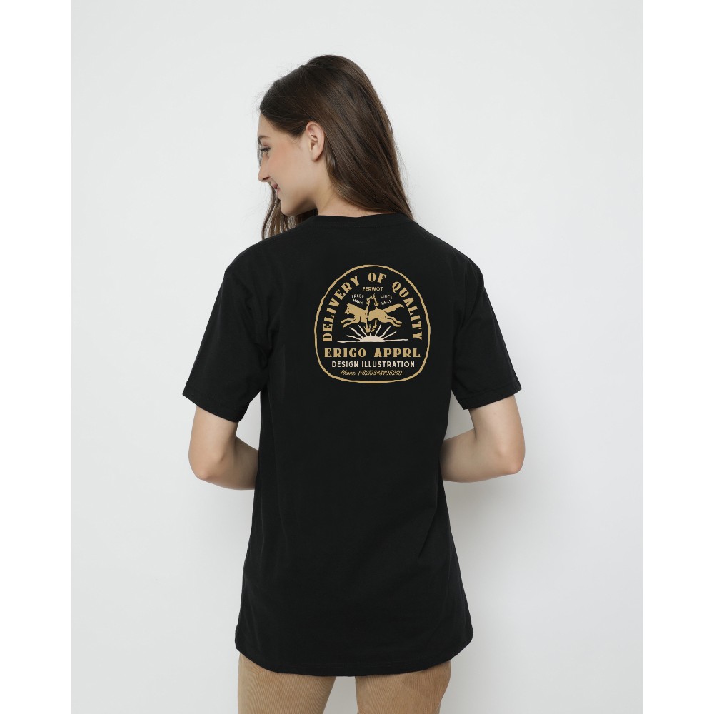 

Erigo T-Shirt Illustration Black