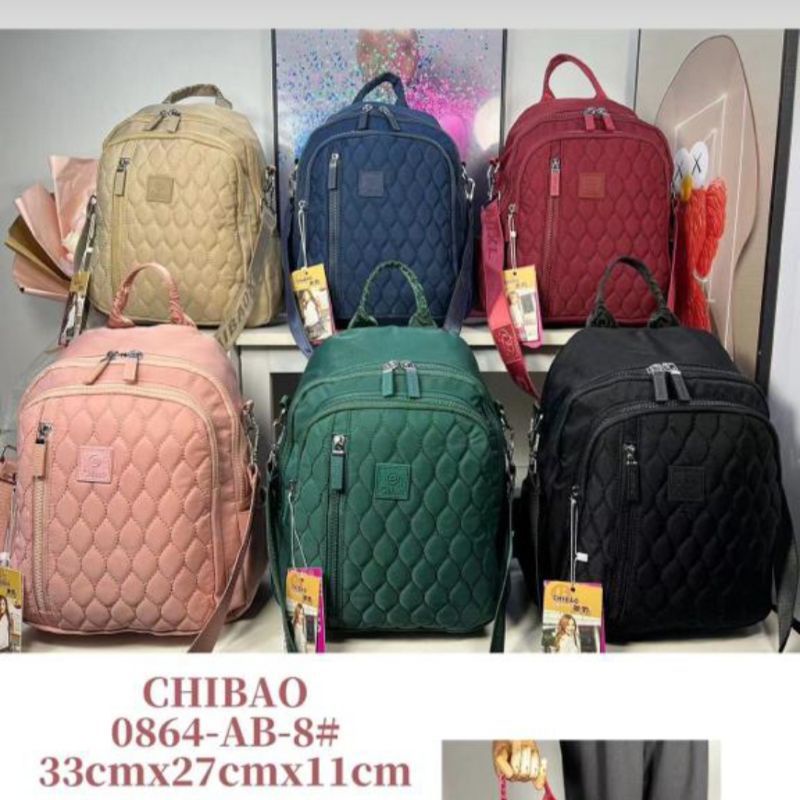 Tas wanita ransel bisa selempang chibao import 0864-AB