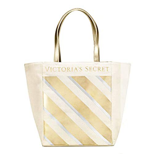 Victoria Secret Tote Bag Gold