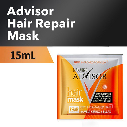 Makarizo Advisor Hair Repair Mask Sachet 15ml