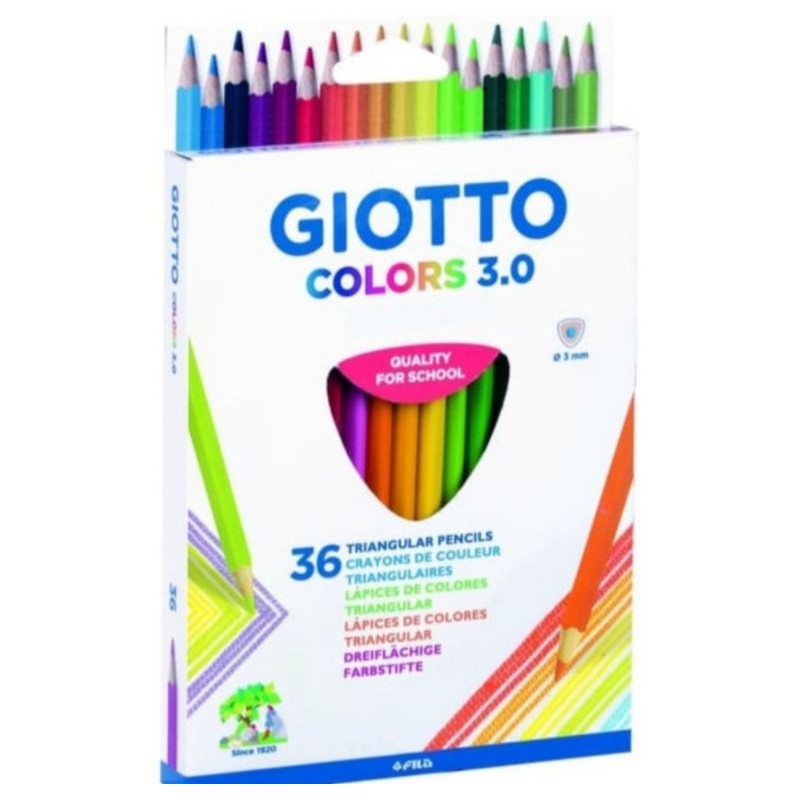 

PENSIL WARNA GIOTTO COLORS 3.0- 36 WARNA