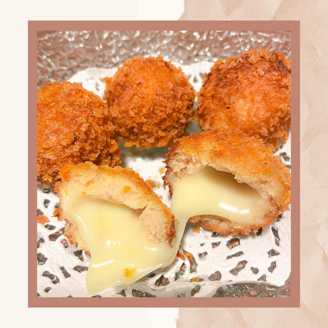 

Mozzarella Chicken Balls / Bola ayam mozzarella / Bola ayam keju mozza