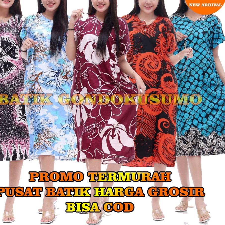 FLASH SALE  DASTER MOTIF TERBARU RAYON TEBAL TERLARIS PREMIUM ORY BATIK GONDOKUSUMO #079