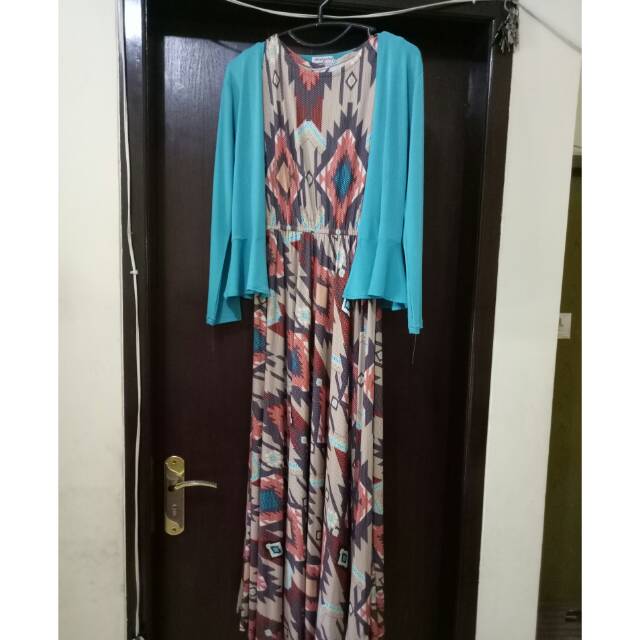 Gamis ori mayra bahan jersey good quality