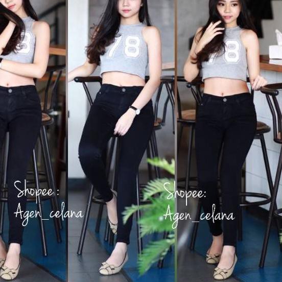 IVZ VIVO & YIU YIE , SKINNY  jeans "  BLACK  "  Size 28 29 3 / 31 32 33 /34 35 36 _