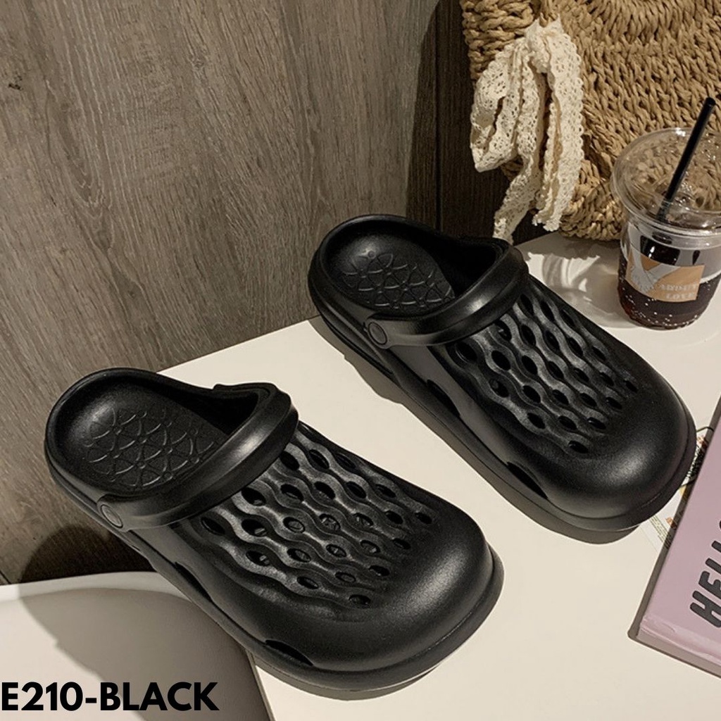 SANDAL WANITA PRIA DESIGN BREATHABLE ELEGANT BAGUS BAHAN RUBBER IMPORT E210