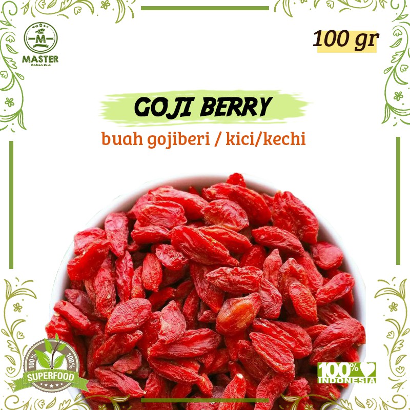 

Goji Berry / buah Gojiberi / Kici / Kechi / Kichi [100 gr]