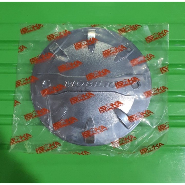 Tank Cover Tutup Tangki Bensin Chrome Premium Mobil Mobilio - Aksesoris Variasi Mobil Termurah