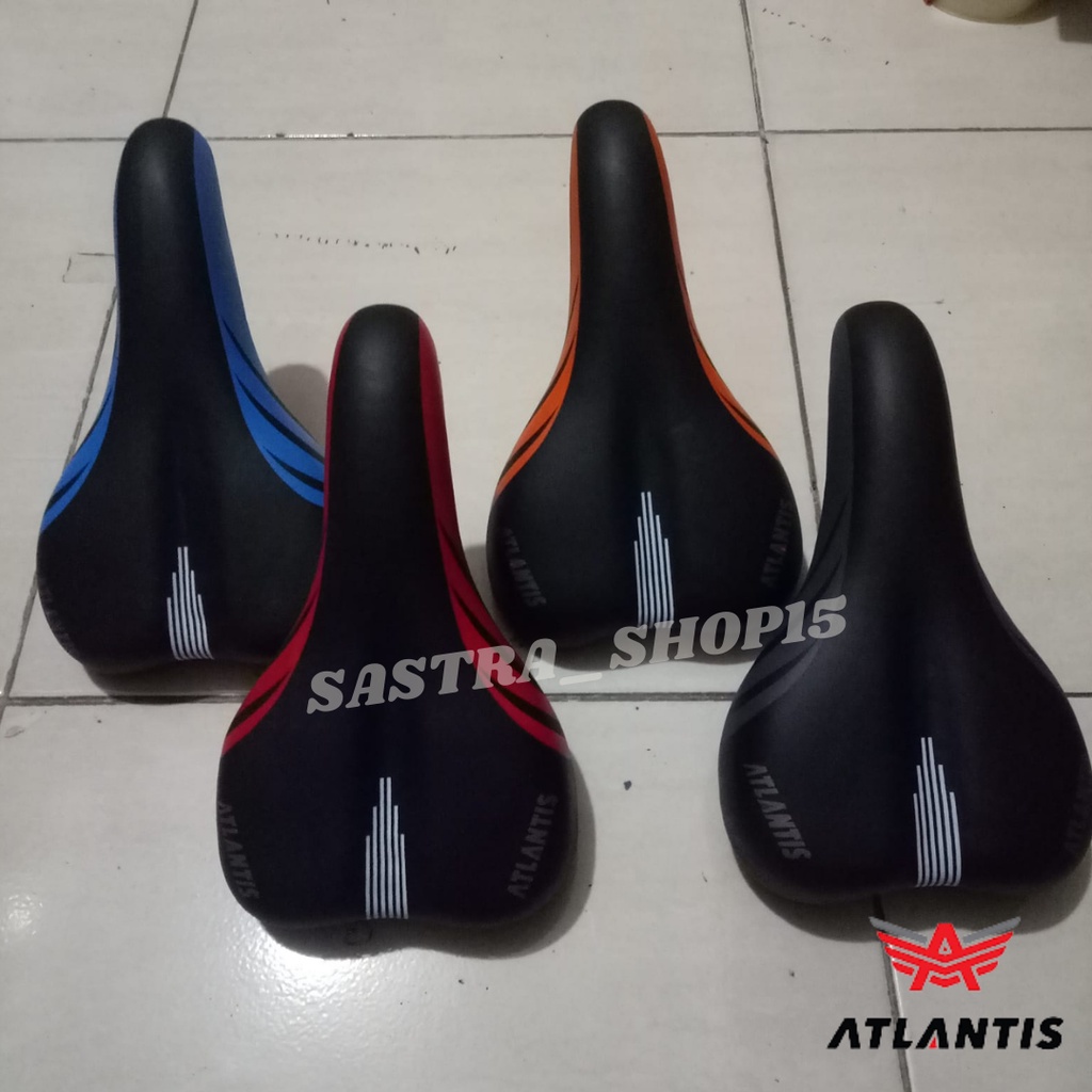 Saddle Sepeda Jok Sadel Sepedah Mtb Gunung Fixie Empuk Murah Busa Tebal