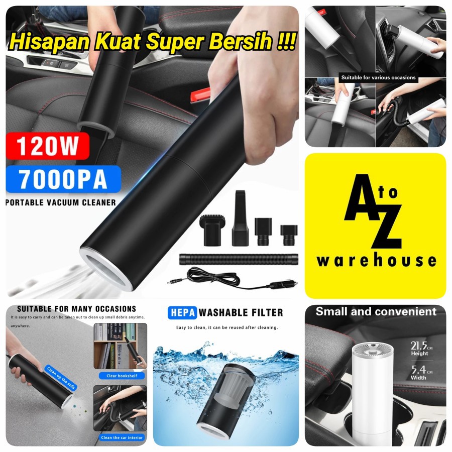 Vacuum Cleaner Portable Mini Capsule Vacuum Cleaner Mobil Vakum Mobil