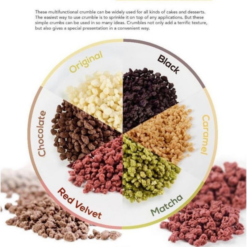 La Kreiva Cookie Crumble Crumb Topping 100 gram