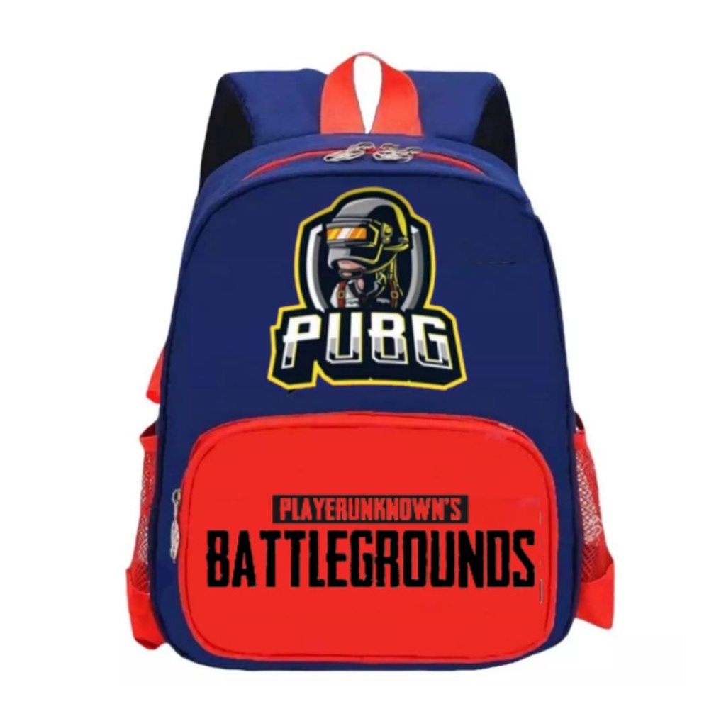 TAS RANSEL ANAK LAKI-LAKI MOTIF PUBG NEW / TAS RANSEL ANAK / TAS RANSEL MURAH